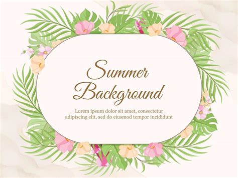 Beautifull Floral Wedding Banner Background Design 3153814 Vector Art ...