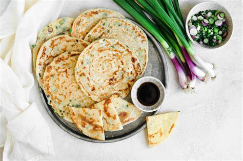 Chinese Scallion Pancakes with step-by-step photos | Eat, Little Bird