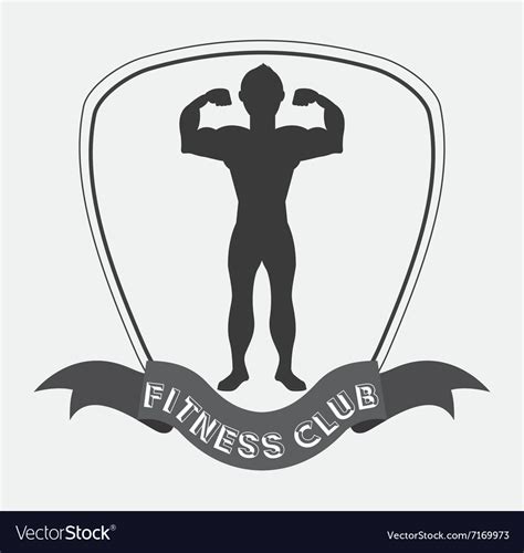 Fitness club design Royalty Free Vector Image - VectorStock