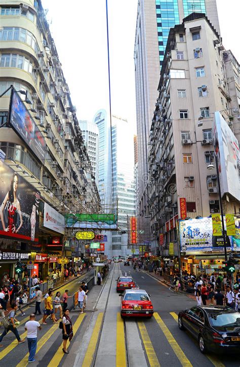 Downtown Causeway Bay, Hong Kong Editorial Photography - Image of ...