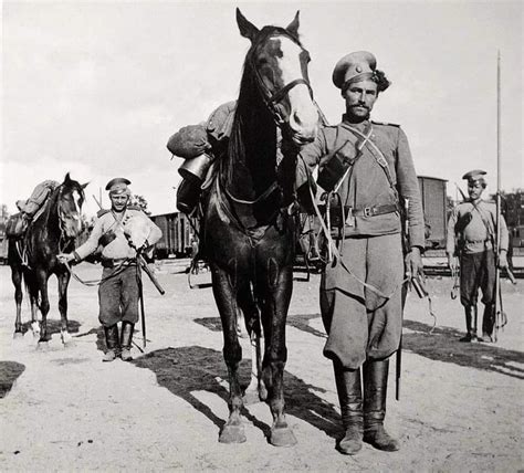 Don Cossacks in Helsinki - 1914