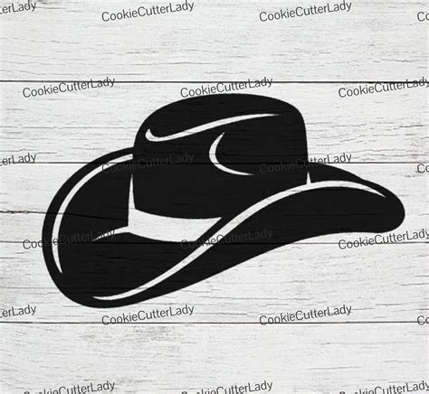 Cowboy Hat Stencil REUSABLE, DURABLE, WASHABLE Craft Stencil Use for ...