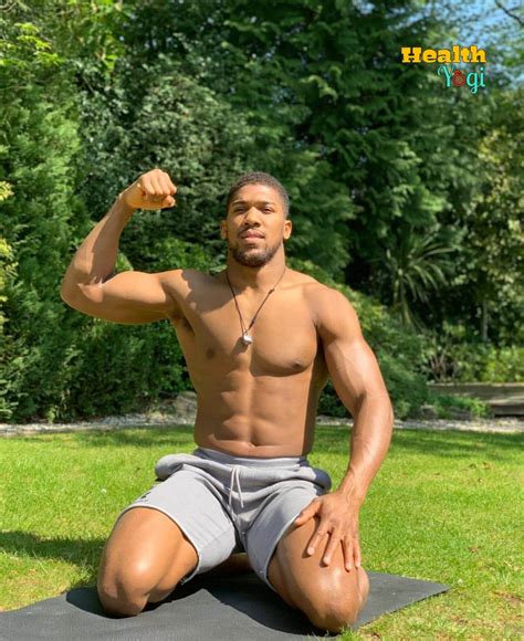 Anthony Joshua Workout Routine And Diet Plan | Workout Videos | Instagram Photos 2019 - Health Yogi