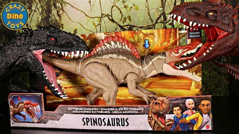 Jurassic World Camp Cretaceous Extreme Chompin Spinosaurus Unboxed # ...