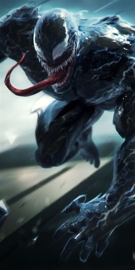 Venom, villain, artwork, 2018, 1080x2160 wallpaper Venom Comics, Marvel ...