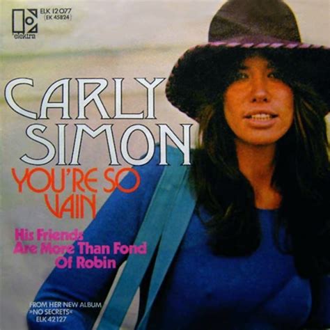 Carly Simon Shares A Lost Verse From Her 1972 Hit "You're So Vain" | Genius