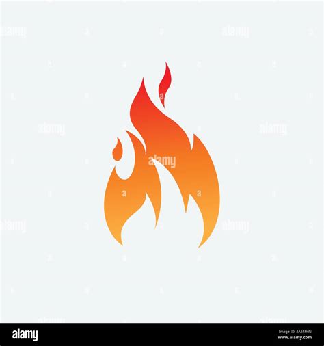 flame icon design illustration, fire design logo, fire vector illustration, flare Stock Vector ...