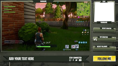 Fortnite - Client Overlay - streamlays.com