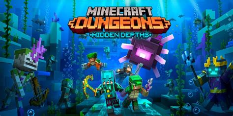 Minecraft Dungeons Hidden Depths DLC Release Date Announced