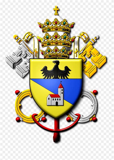 Coat Of Arms Of Pope Benedict Xv Clipart (#2904856) - PinClipart