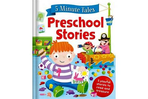 5 Minute Tales Preschool Stories - Story Book For Kids - BookyWooky