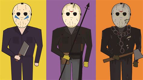 Jason Voorhees Unmasked Evolution