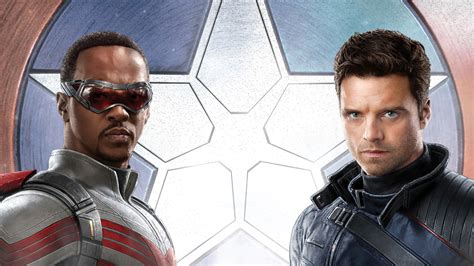 The Falcon and the Winter Soldier Anthony Mackie Bucky Barnes Falcon ...