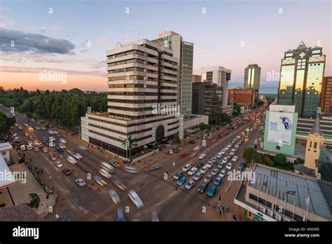 Harare is the capital city of Zimbabwe Stock Photo - Alamy