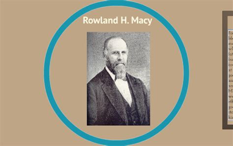 Rowland H. Macy by Alyssa Six on Prezi