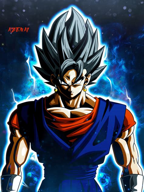 Vegito Ultra Instinct by Azenai on DeviantArt