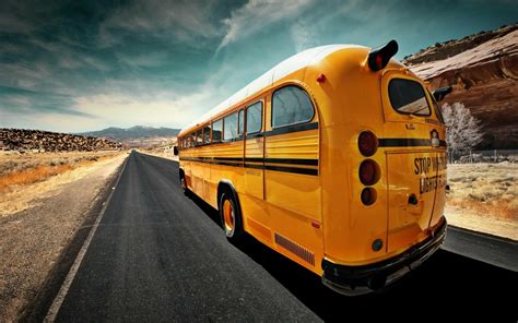 Download Vehicle Bus HD Wallpaper
