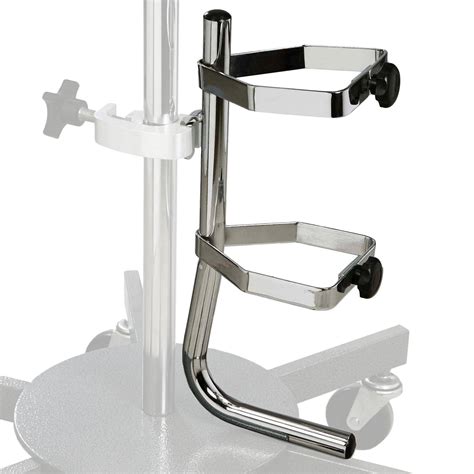 Clinton Oxygen Cylinder Holder Chrome Plated Steel Frame IV-44