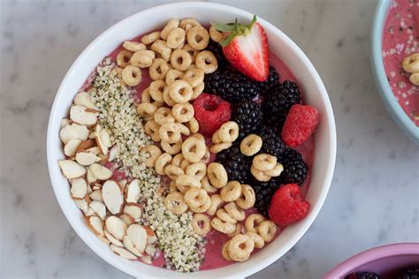 Breakfast Cereal Smoothie Bowl