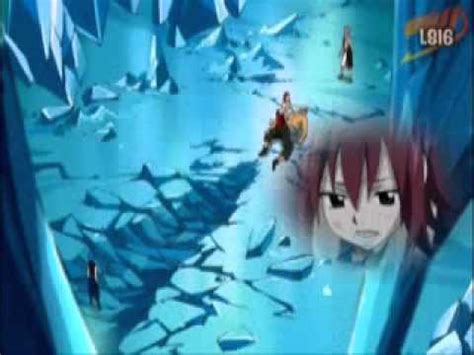 fairy tail Natsu fights for Erza [Natsu vs Jellal] - YouTube