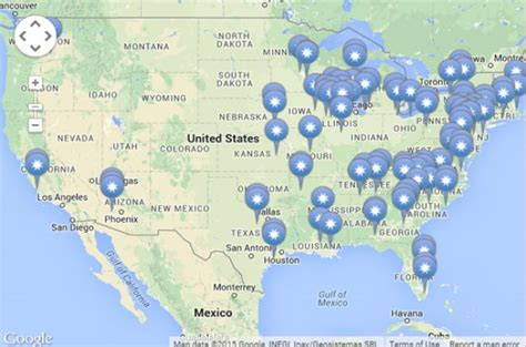 Nuclear Power Stations Map