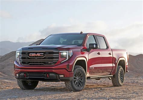 GMC updates Sierra 1500 pickup, adds special AT4X off-road edition