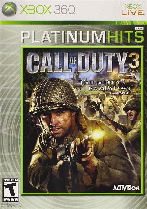 Call of Duty 3 (Xbox 360) : Amazon.in: Video Games