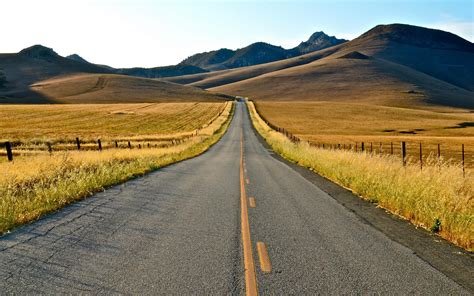 Road Landscape Summer Background HD desktop wallpaper : Widescreen : High Definition : Fullscreen