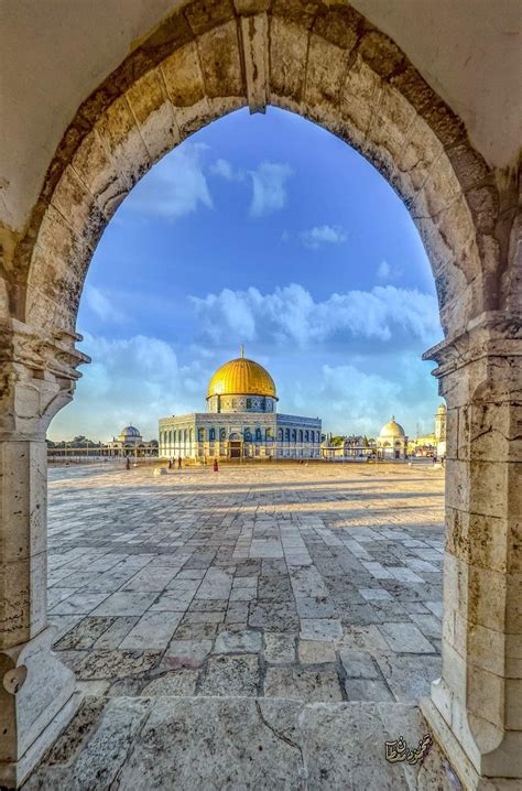 وفي حبك لم أجد وصفا ⁦ ️⁩... #مسجد_قبة_الصخرة #القدس #فلسطين | Islamic sites, Dome of the rock ...