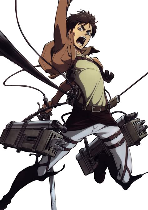 Eren Jaeger Render by Buntglass on DeviantArt