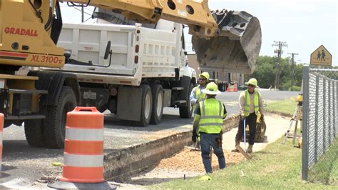 New sidewalk will increase safety at a local school