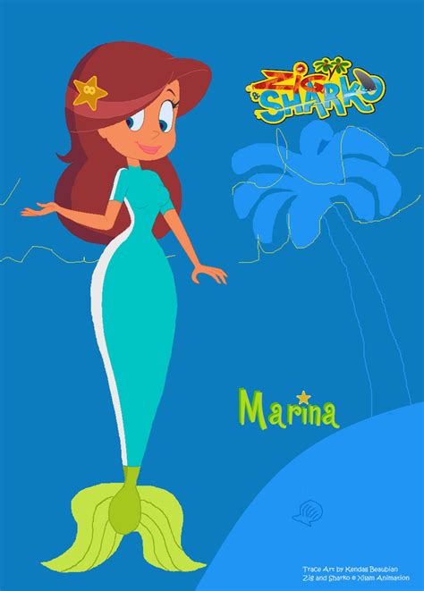 Surfer Marina (Zig and Sharko) by Chompy2000 on DeviantArt