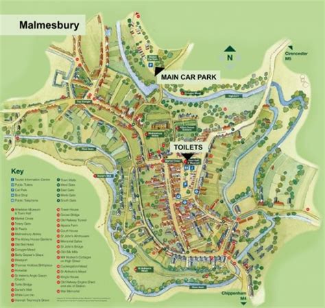 Malmesbury Tourist Map - Malmesbury Town Council | Malmesbury Town ...