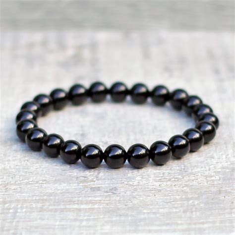 Black Onyx Bracelet 8mm - Spirit Connexions