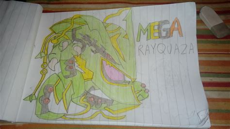 How To Draw Legendary Pokemon Rayquaza