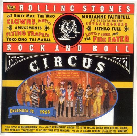 The Rolling Stones – The Rolling Stones Rock And Roll Circus (1997, CD) - Discogs