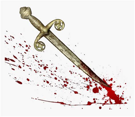 Ancient Sword With Blood, HD Png Download - kindpng