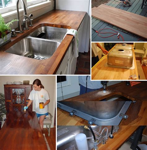 DIY Budget-Friendly Butcher Block Countertops - Amazing DIY, Interior & Home Design