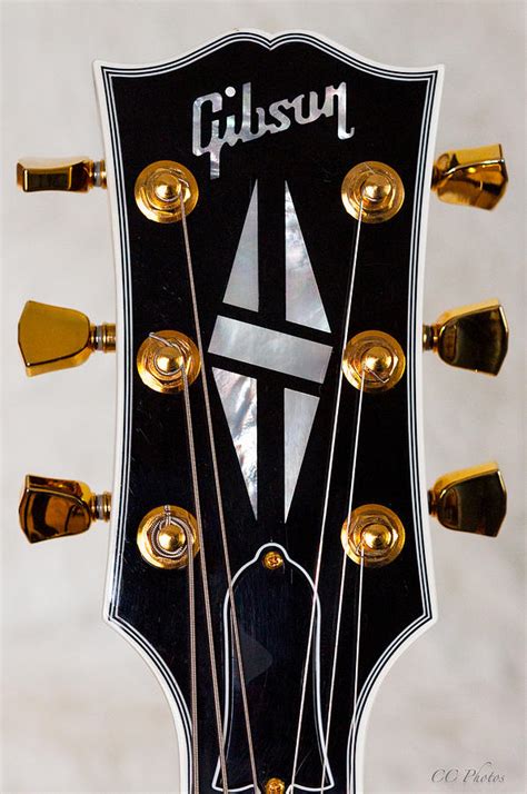 Gibson Headstock Digital Art by Christopher Cutter - Pixels