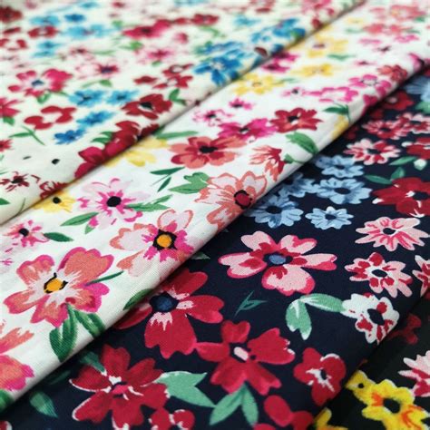 Textile Fashion 100 Cotton Woven Plain Printed Poplin Fabric for Home Textile and Garment Fabric ...