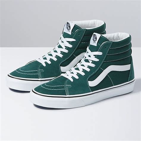 Sk8-Hi | Shop Shoes At Vans | Vans shoes high tops, Green high top vans ...