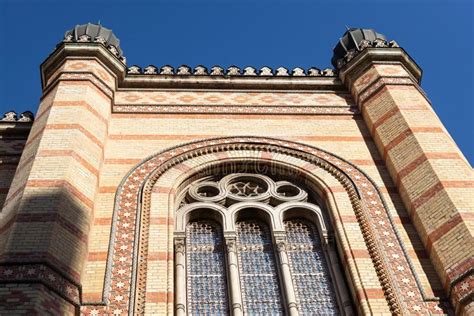 Budapest Jewish Synagogue Architecture Detail in Budapest in Hungary ...