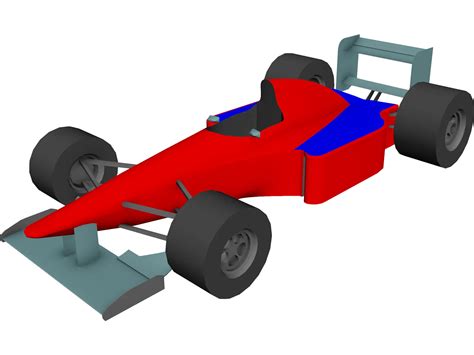 Formula 1 Car 3D Model - 3DCADBrowser