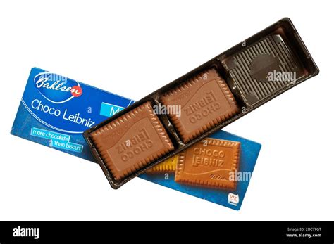 Packet of Bahlsen Choco Leibniz Milk Chocolate Biscuits Stock Photo - Alamy