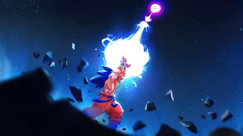 Goku vs Vegeta Illustration Anime Wallpaper 5k HD ID:12220