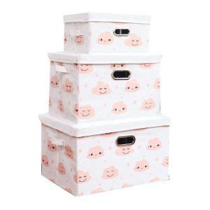 Customized Canvas Storage Boxes with Lids Manufacturers, Suppliers, Exporter - Factory Direct ...