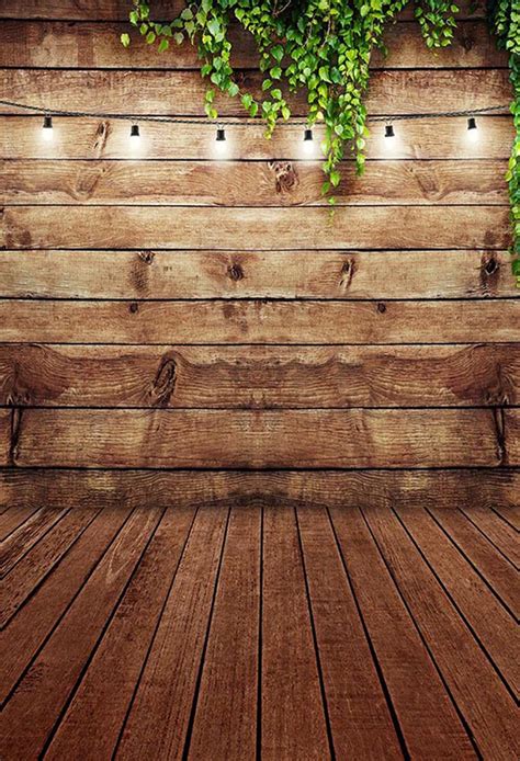 #wood#floor photo backdrop#brown#wood#tan #green#leaves background for# ...