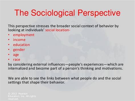 The Sociological Perspective part 1