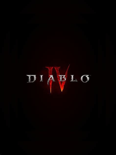 Diablo IV logo, d4, diablo 4, diablo iv, HD phone wallpaper | Peakpx