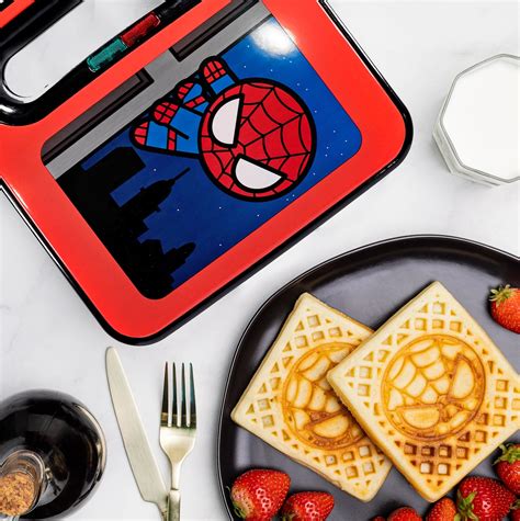 Uncanny Brands Marvel Spider-Man Square Waffle Maker | Michaels